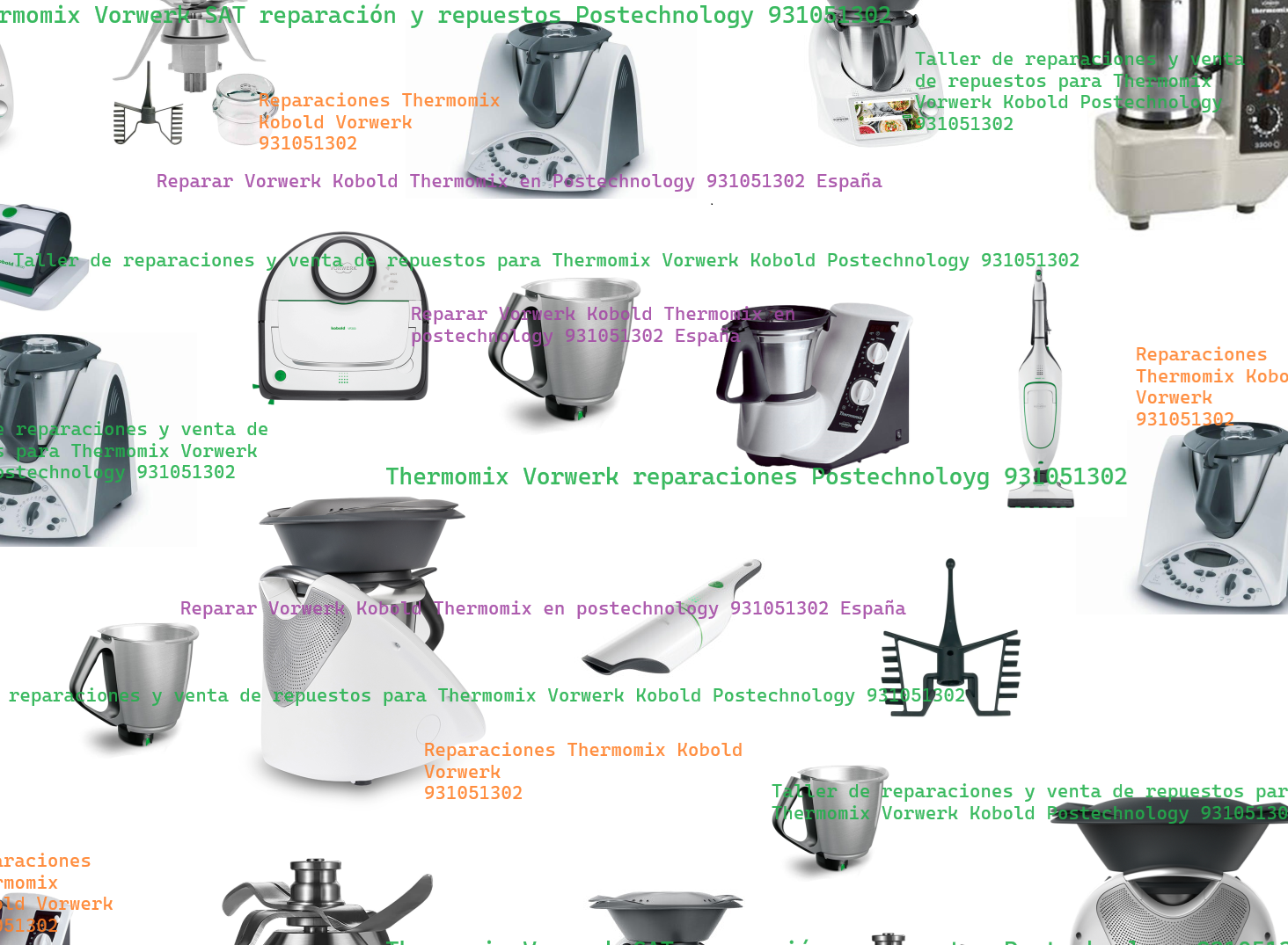 reparar robot de cocina thermomix