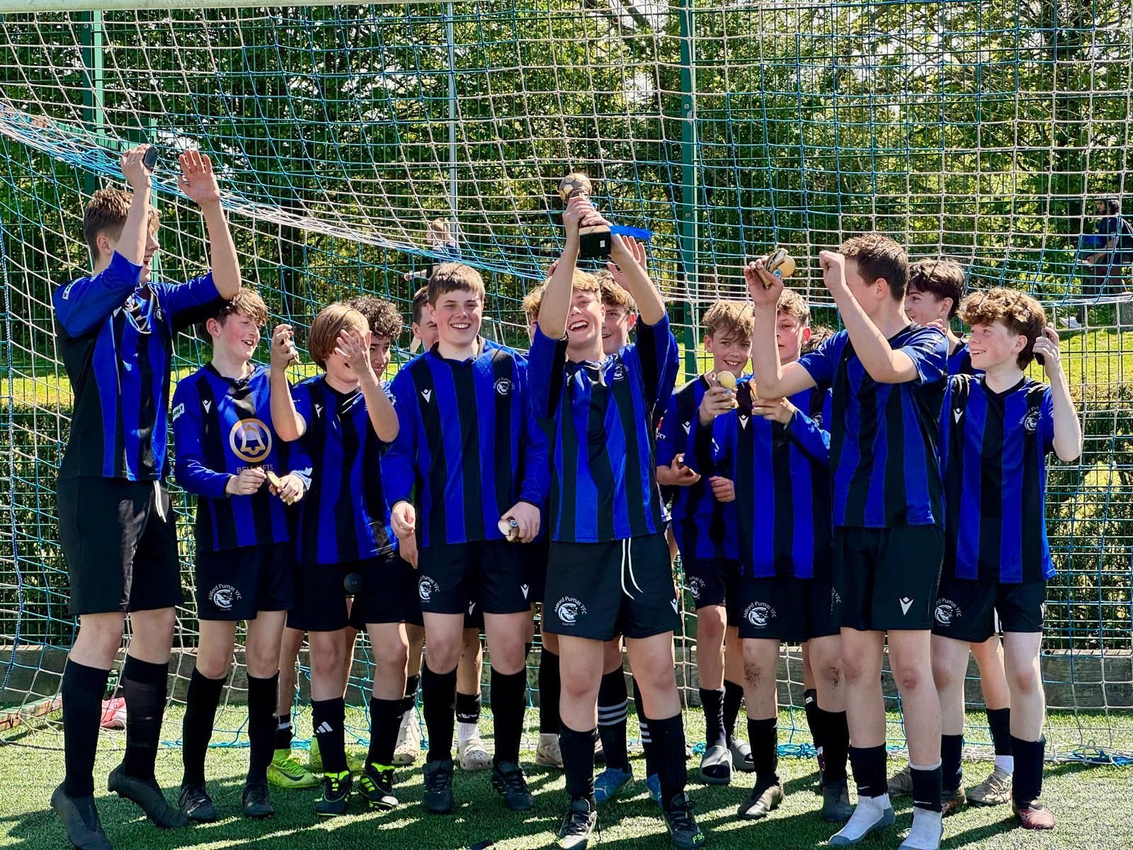 U14 Racers win SSYFL Trophy