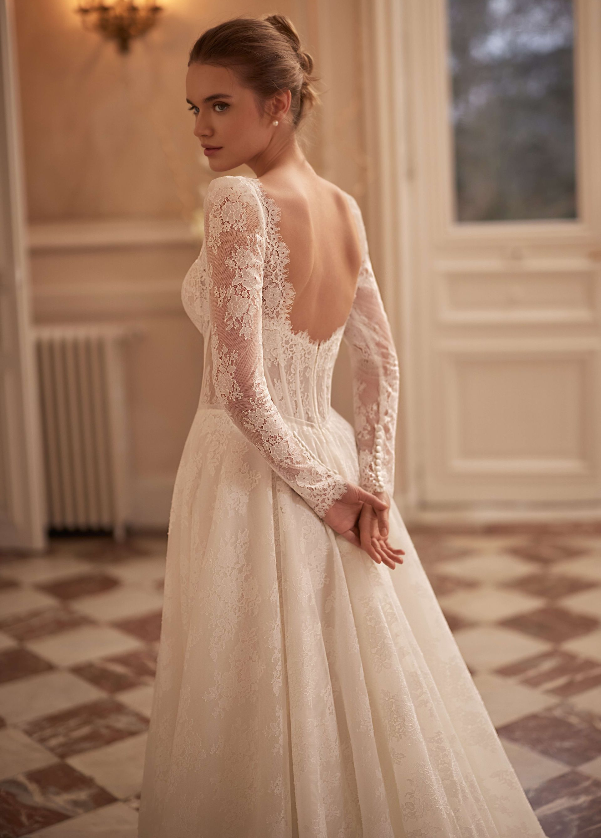 EMMELINE S10217 SELESTIA PARIS WEDDING DRESS