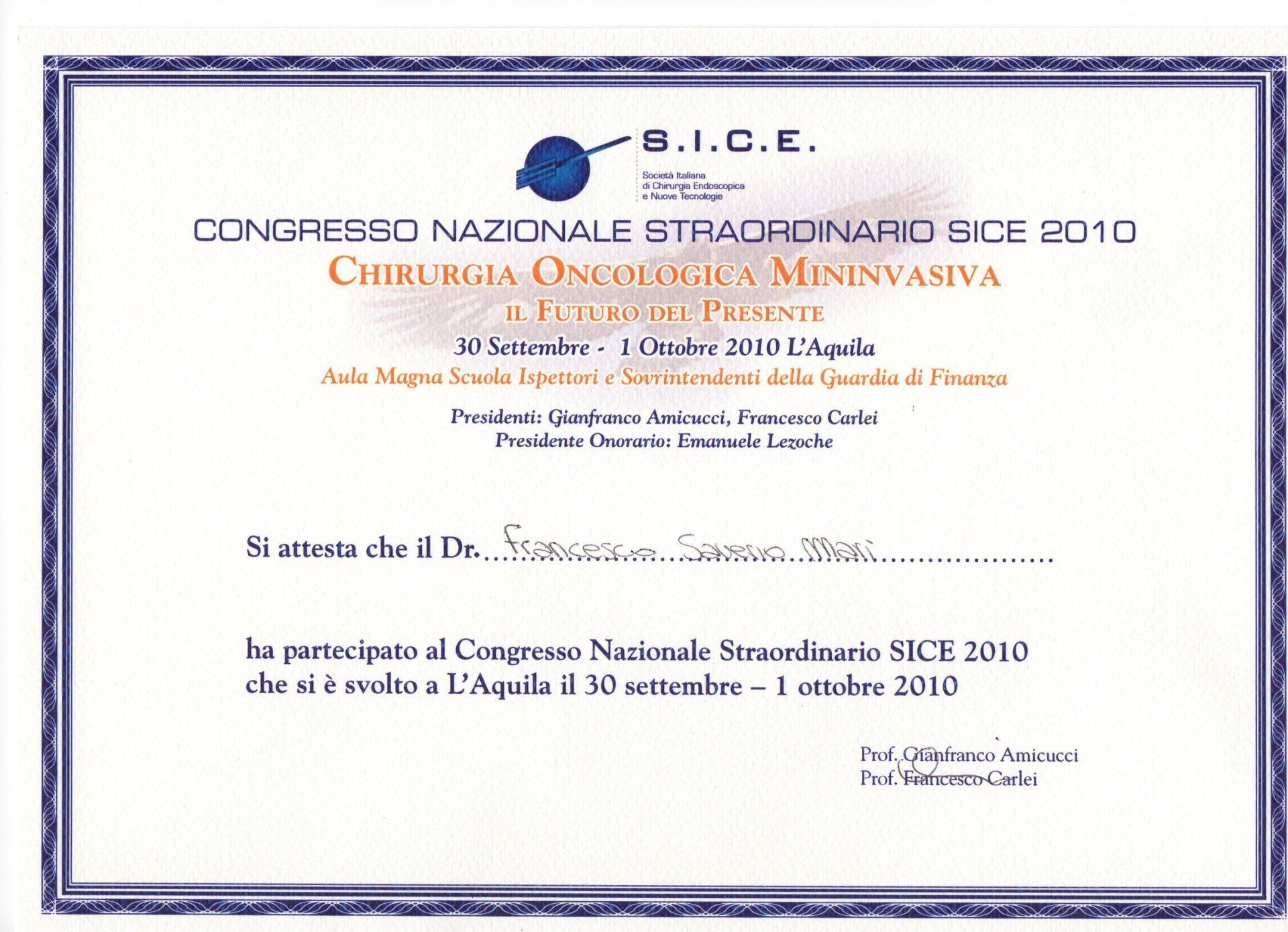 relazioni a congressi