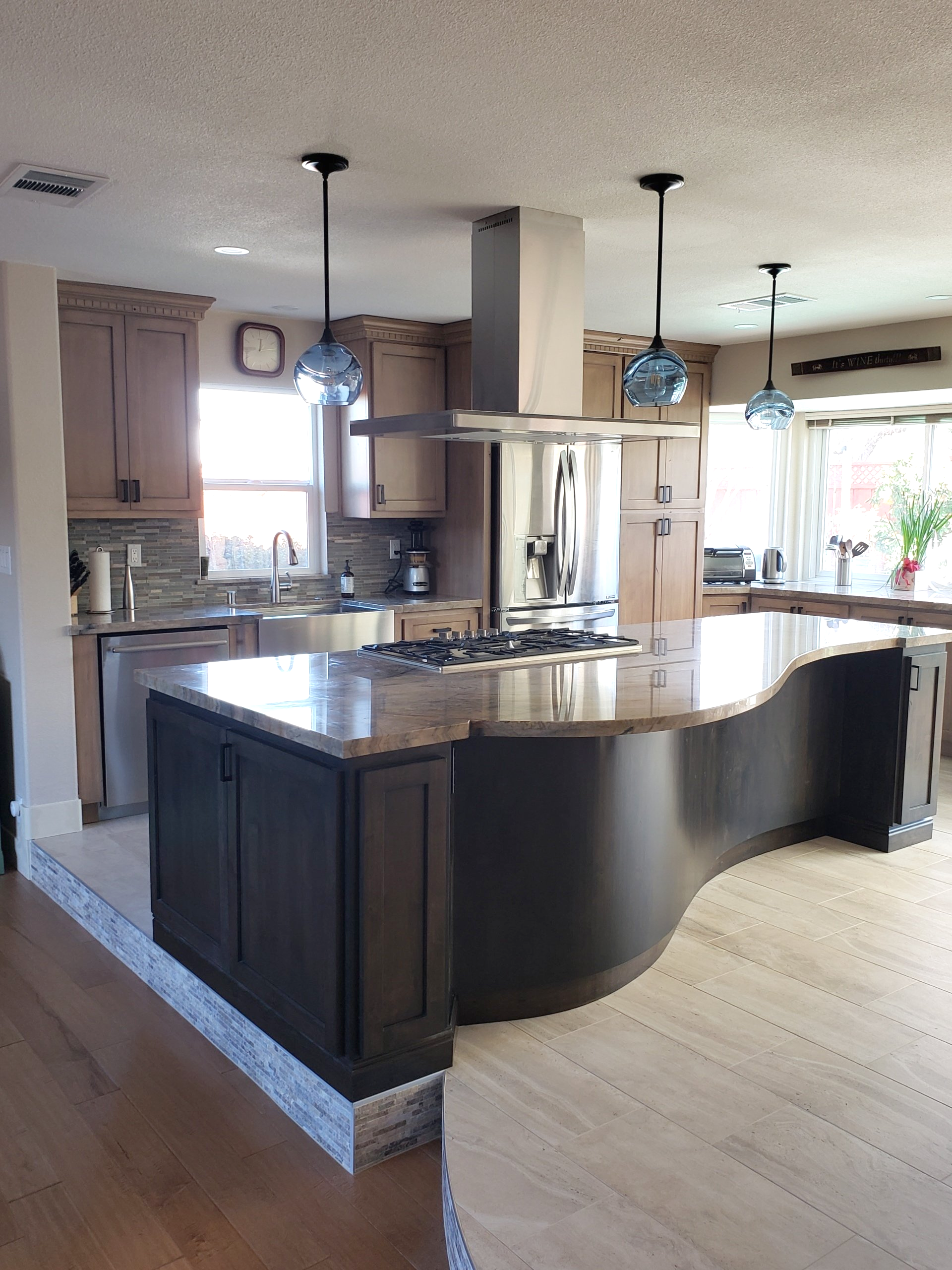 Custom Cabinets in a Kitchen