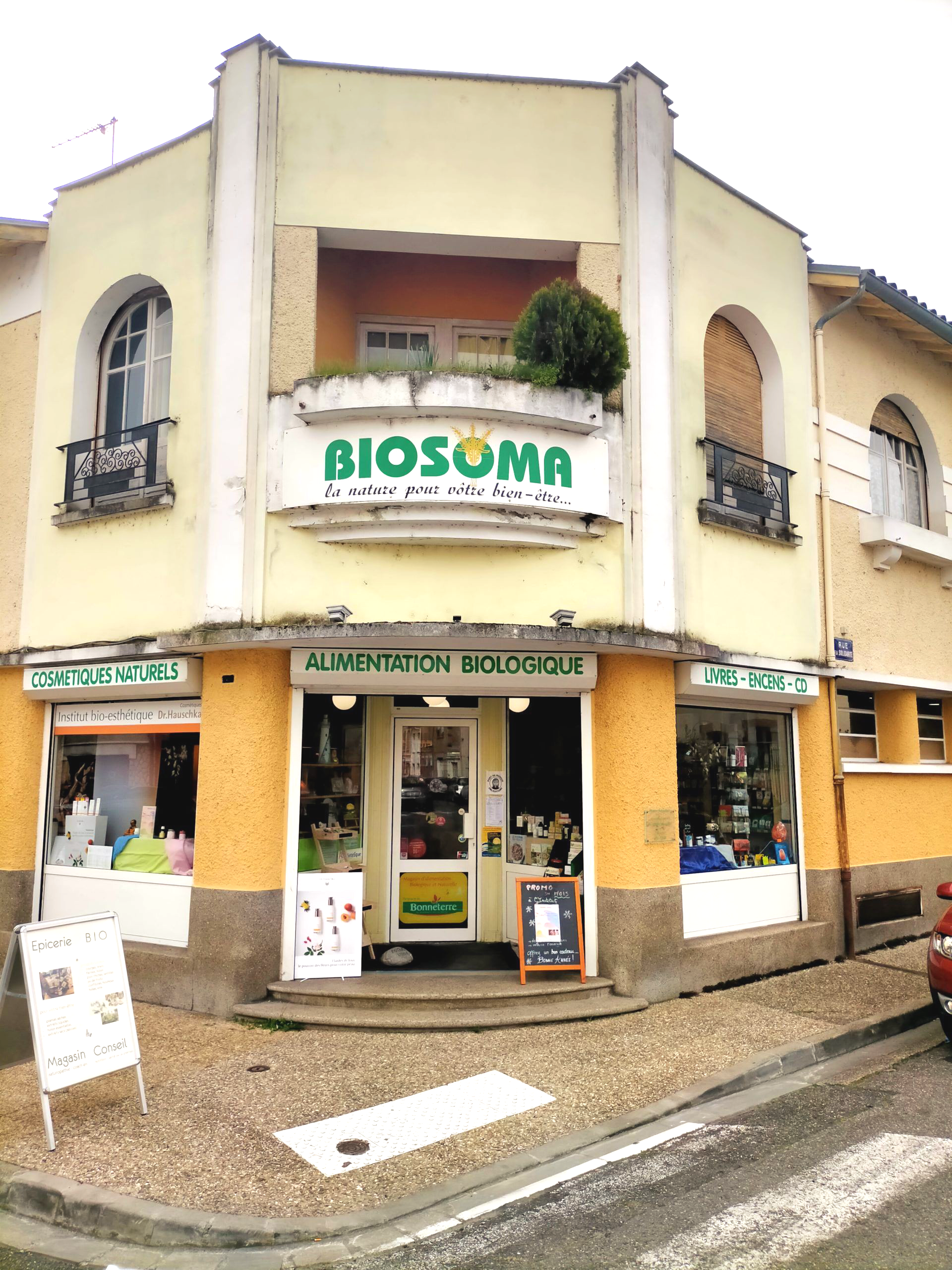 Biosoma vue extérieure Biosoma vue extérieure