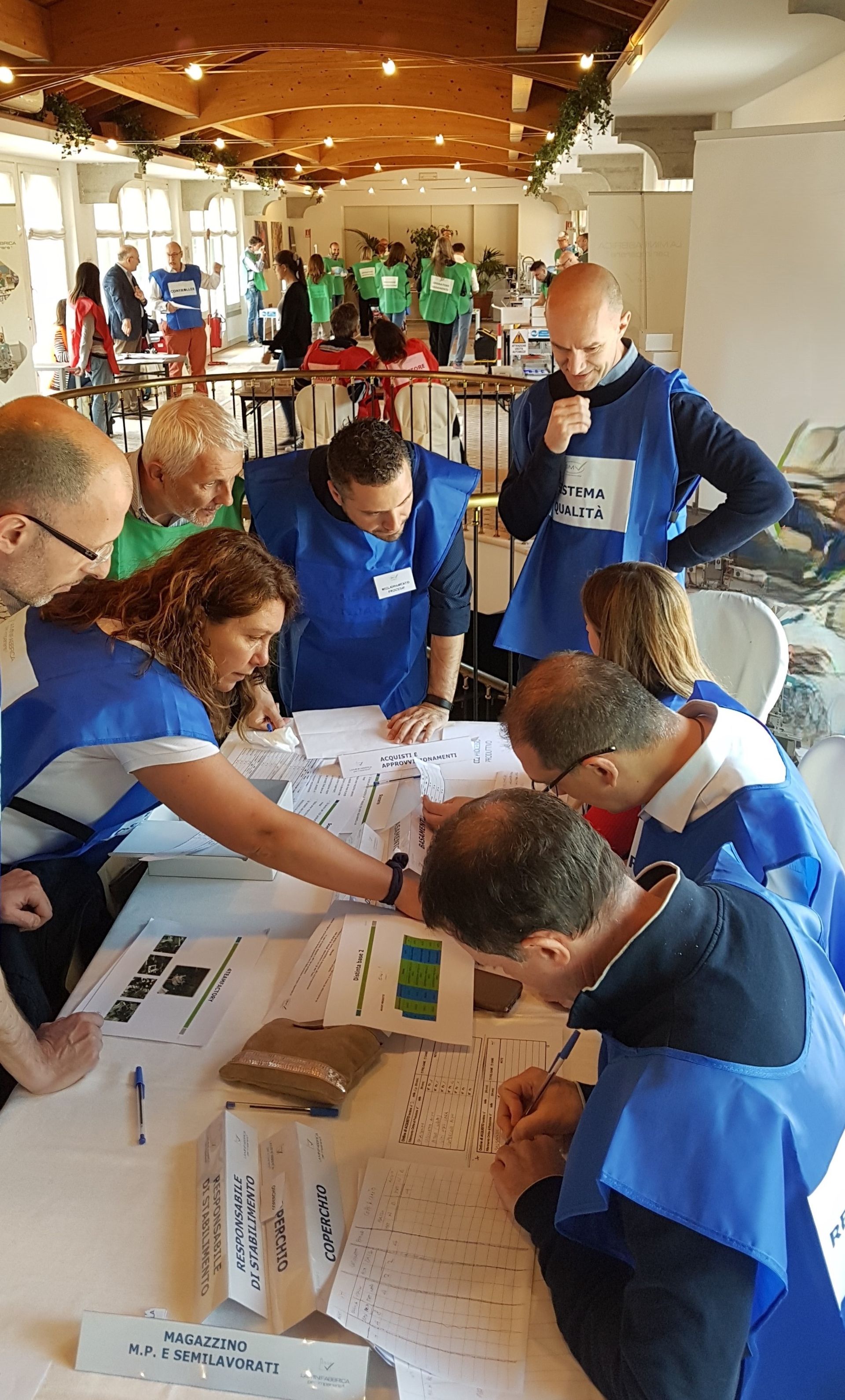 Tangram team building a Milano, Lombardia Italia