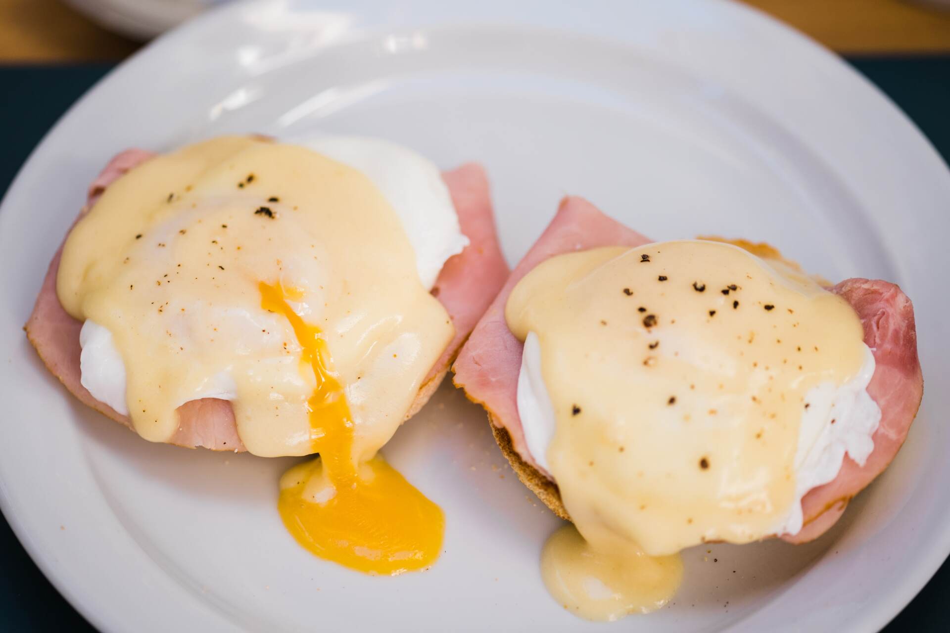 Eggs Benedict - a Breakfast Special at Kenways Guest House
