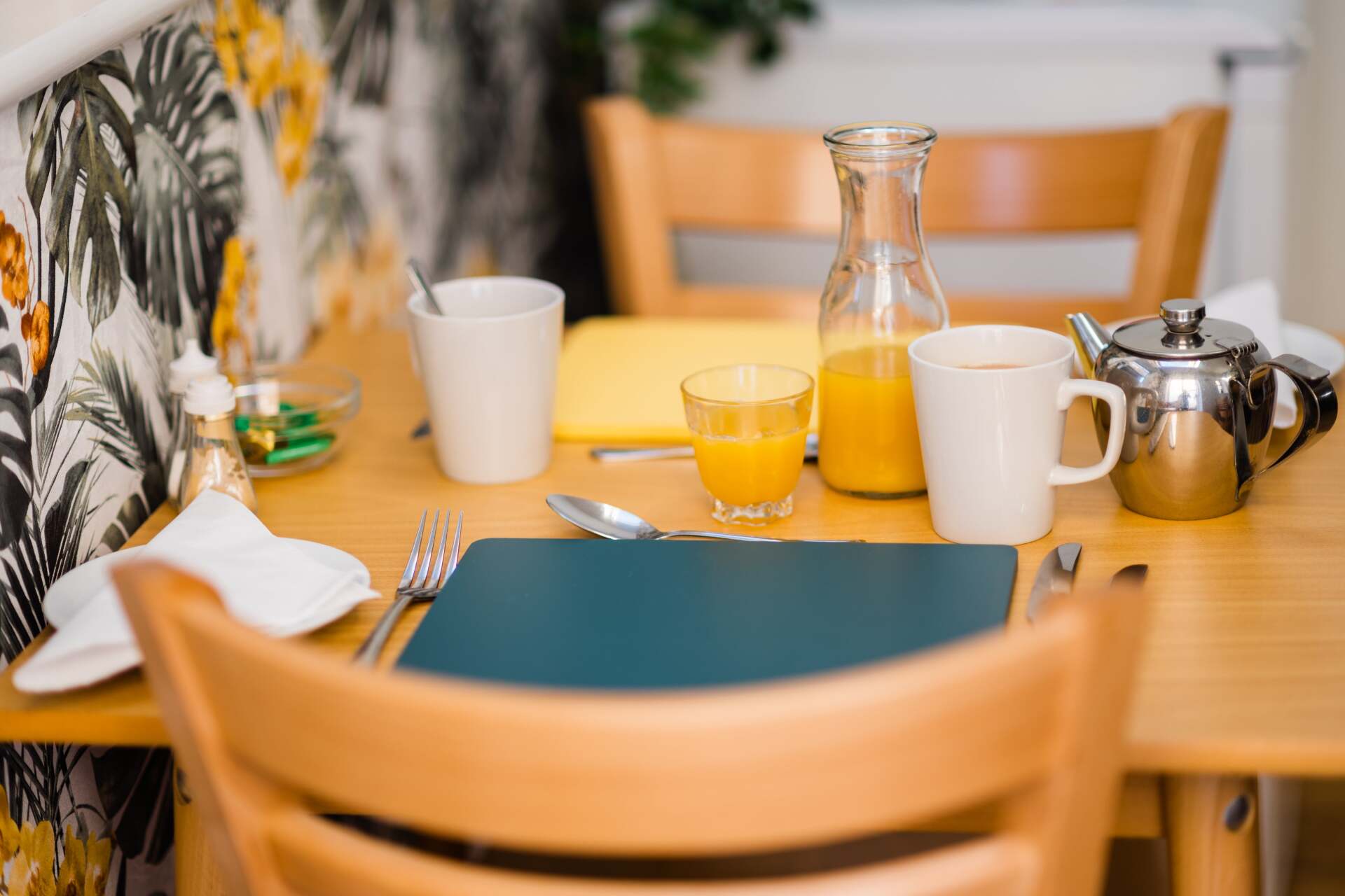 A Place Setting at Kenways Guest House