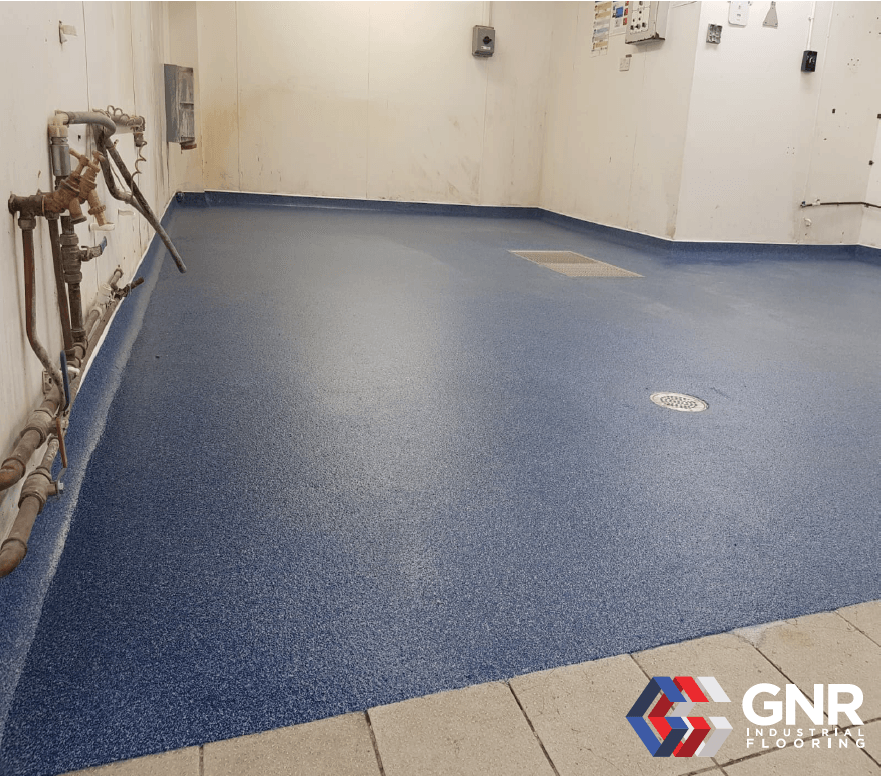 Drains, slip resistance, pooling water, fast cure, resin floor, hygienic