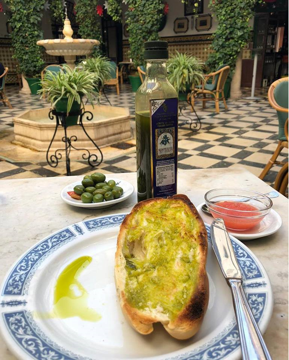 Desayunos, aceite oliva puro extra