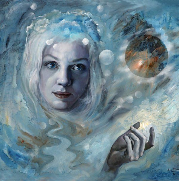 Sibylle voit l'avenir comme le présent