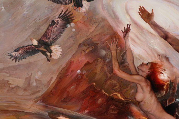 Horizons célestes (détail)