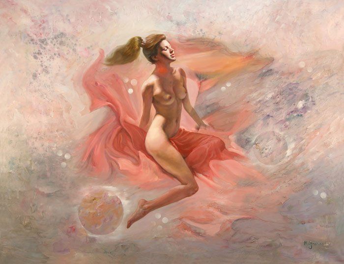 La rose dans les pétales qui se déploient