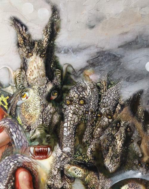 Quelles sont ses créatures ? Tout ce monde est vécu individuellement un jour ou l’autre. Rien n’échappe au supraréalisme qui est vérité de la réalité et de l’nvisible.