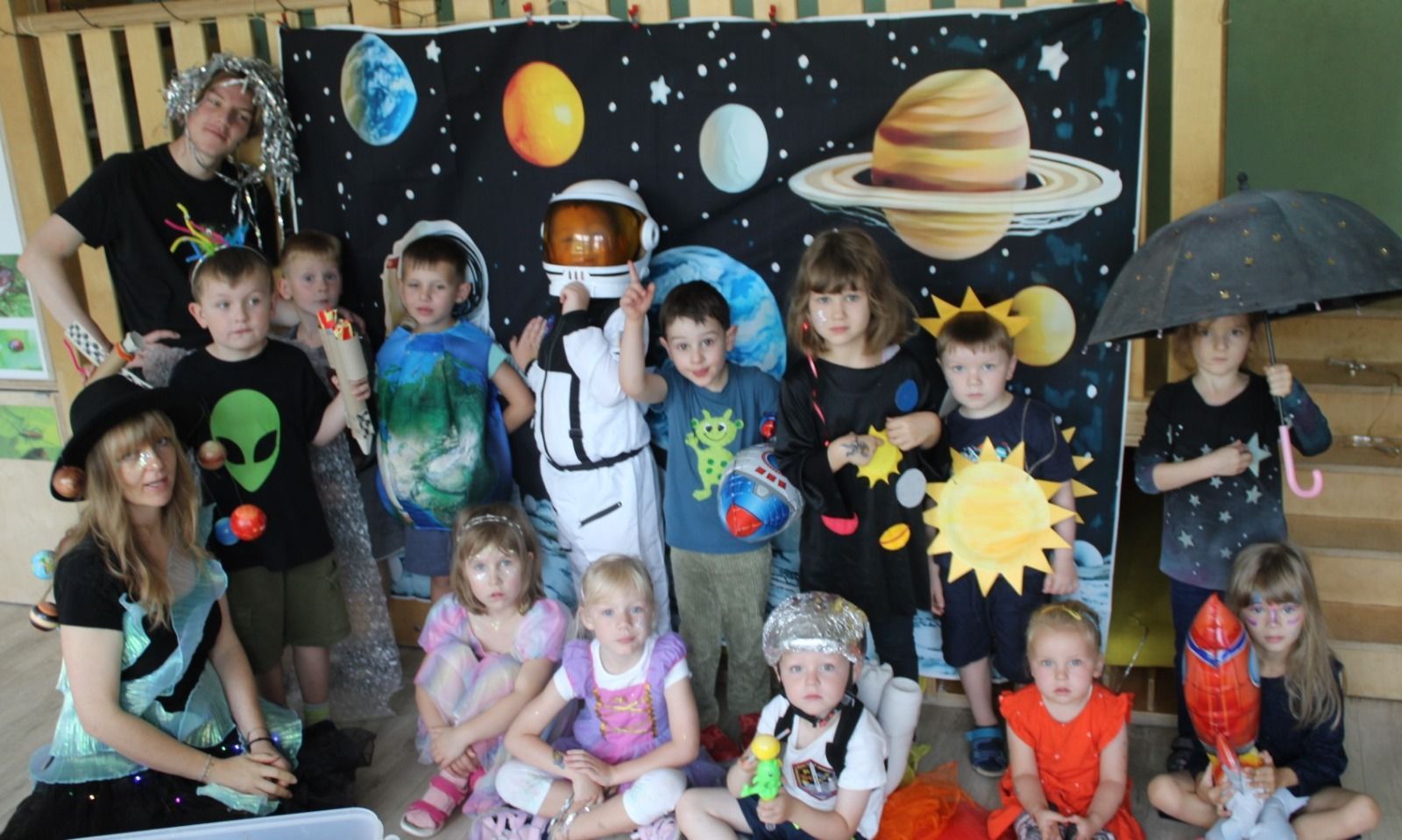 Planetenprojekt 5, 4, 3, 2, 1