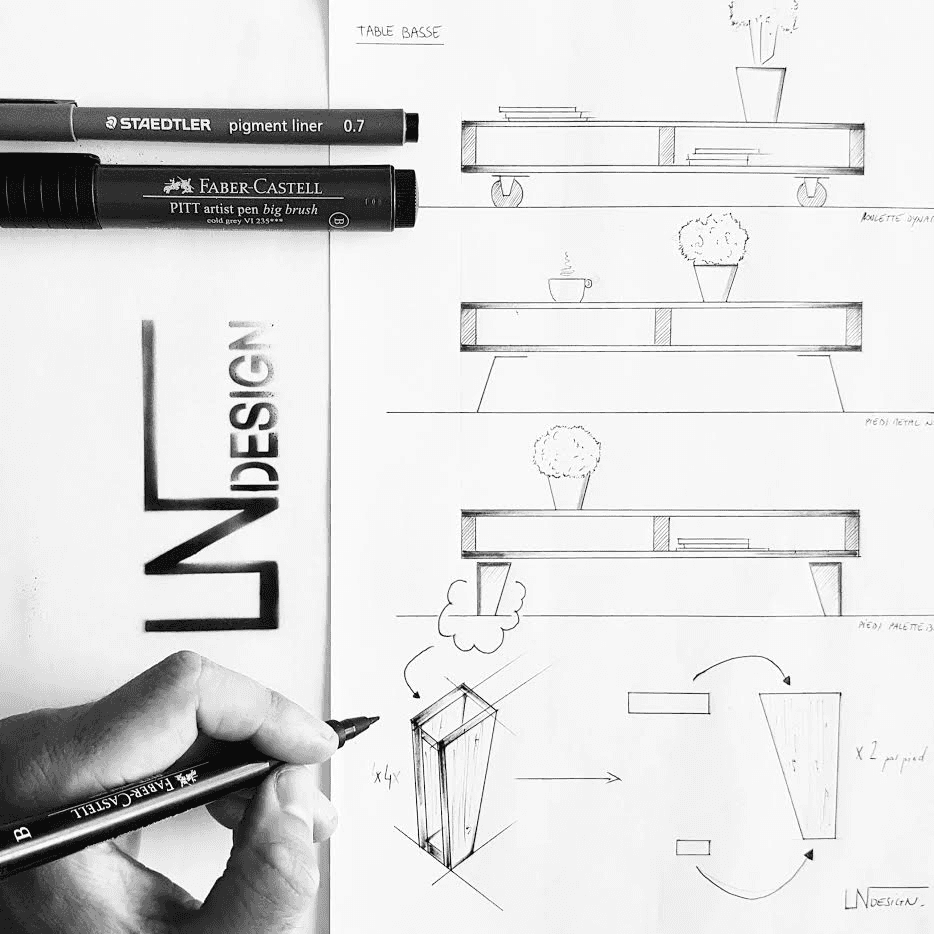 Réalisation CROQUIS by LN Design