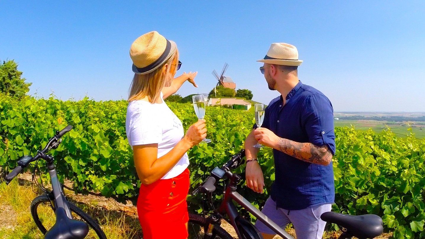Balade guidée à vélo électrique en Champagne