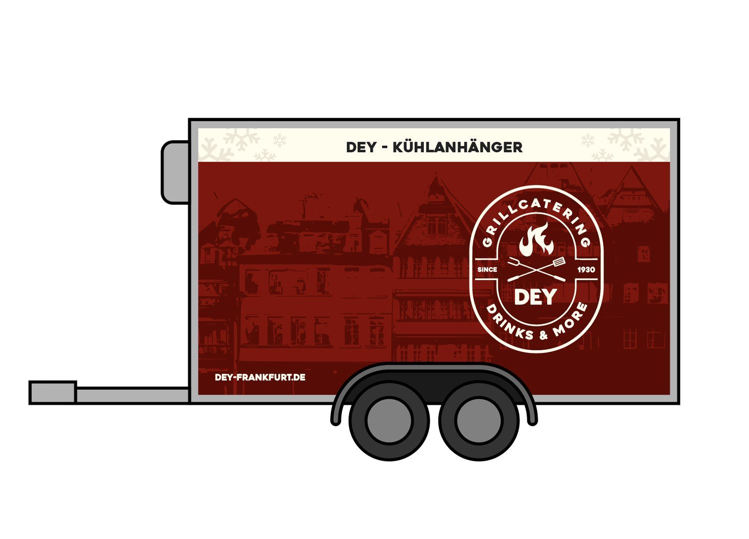 Kühlanhänger Veranstaltung