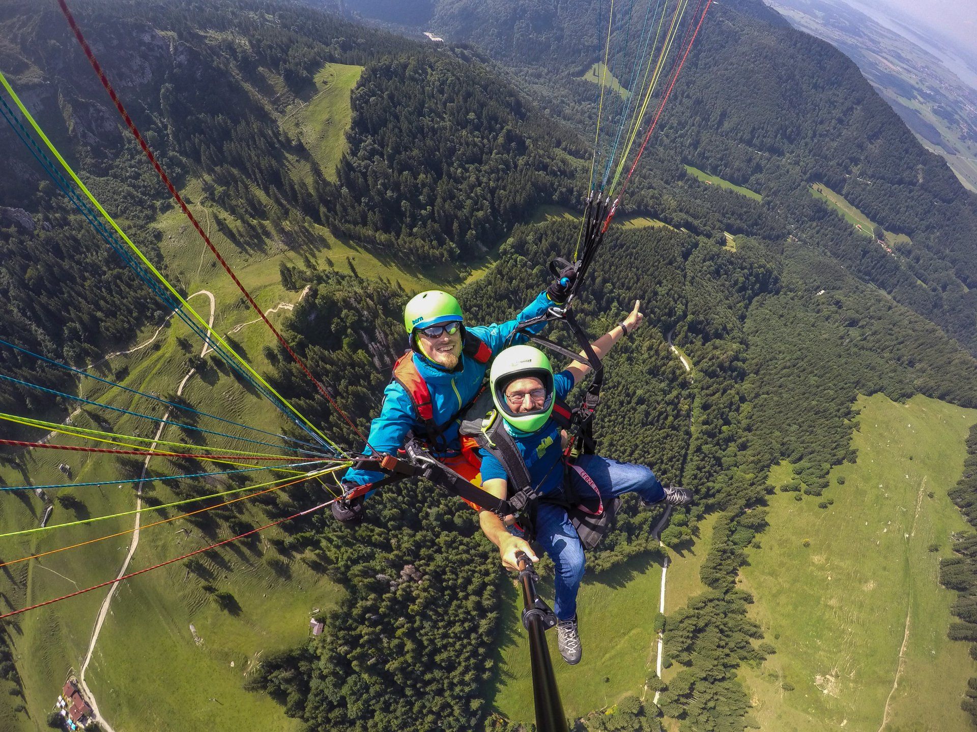Tandemgleitschirmfliegen mit deintandemflieger