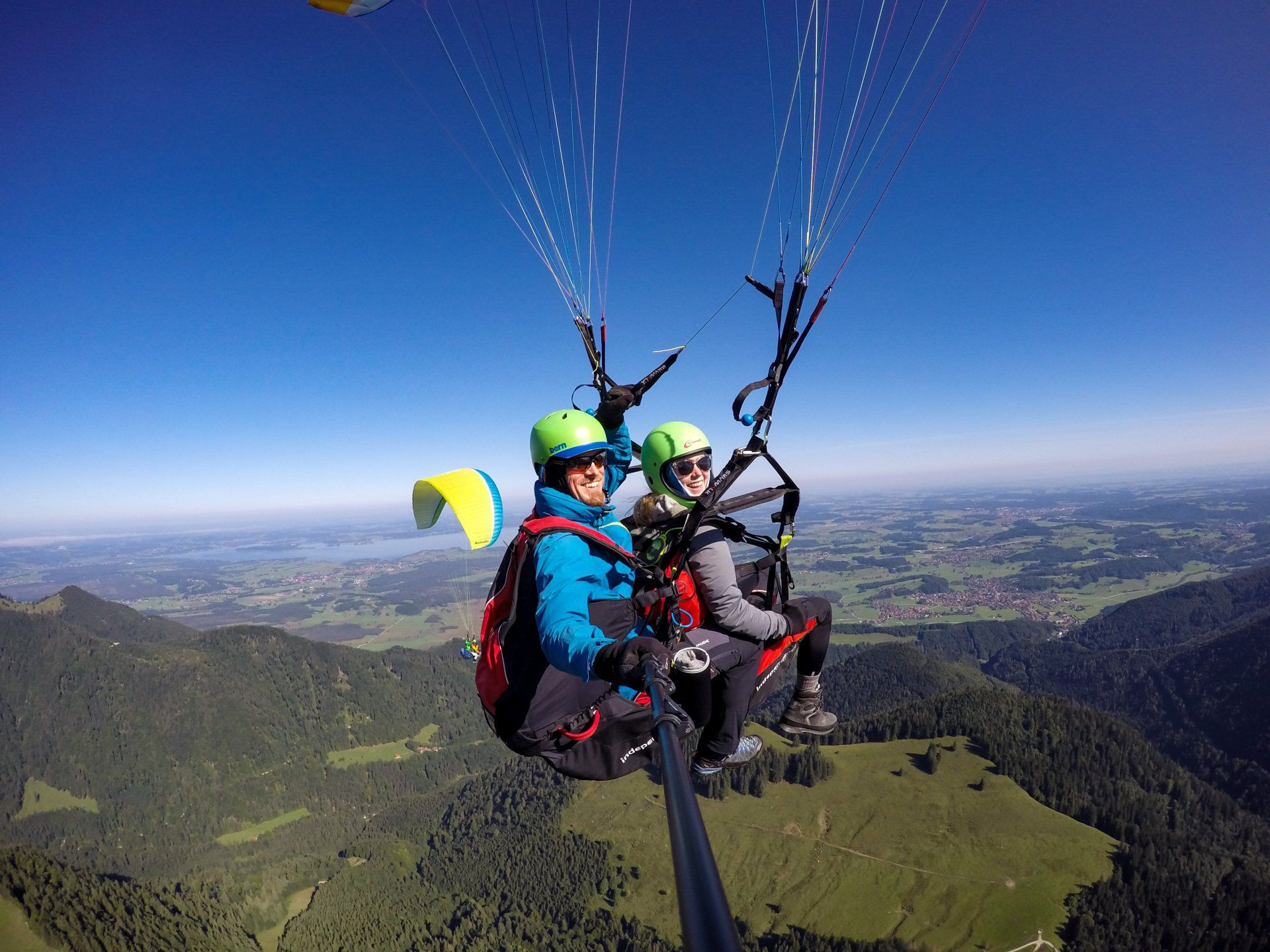 Tandemgleitschirmfliegen mit deintandemflieger