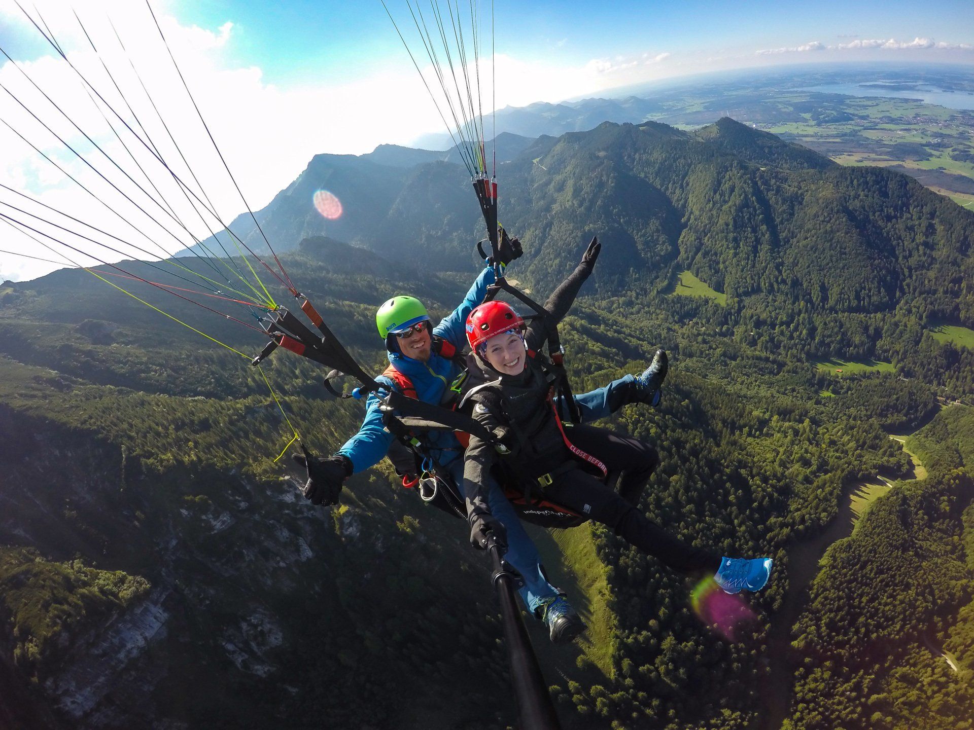 Tandemgleitschirmfliegen mit deintandemflieger