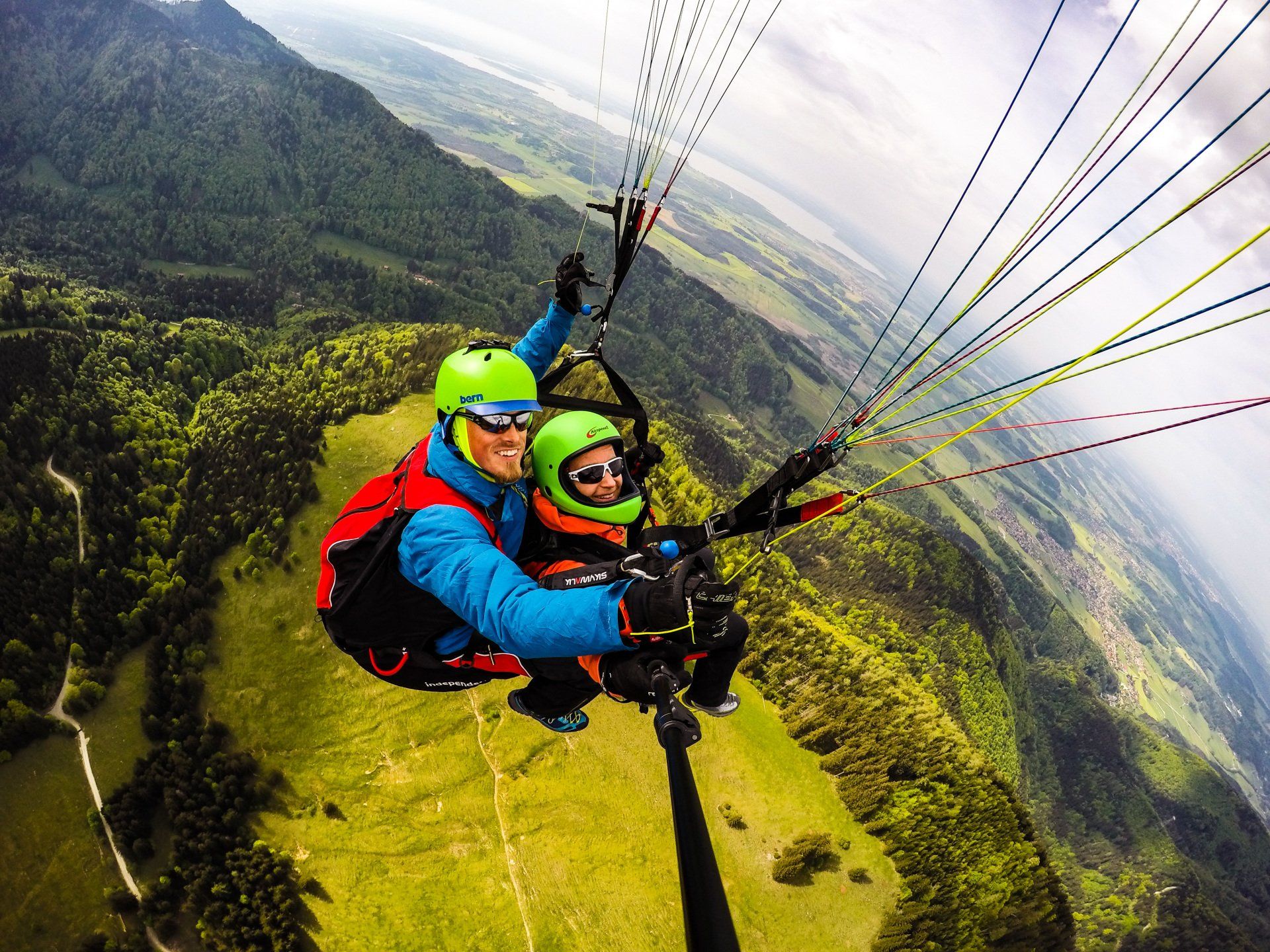 Tandemgleitschirmfliegen mit deintandemflieger
