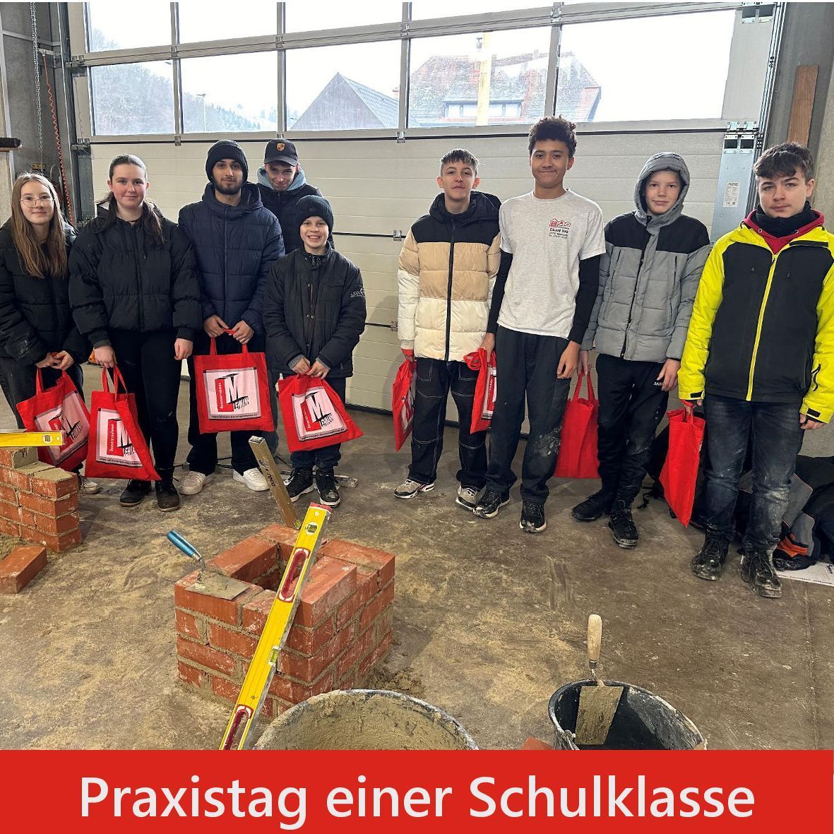 Praxistag einer Schulklasse Praxistag einer Schulklasse