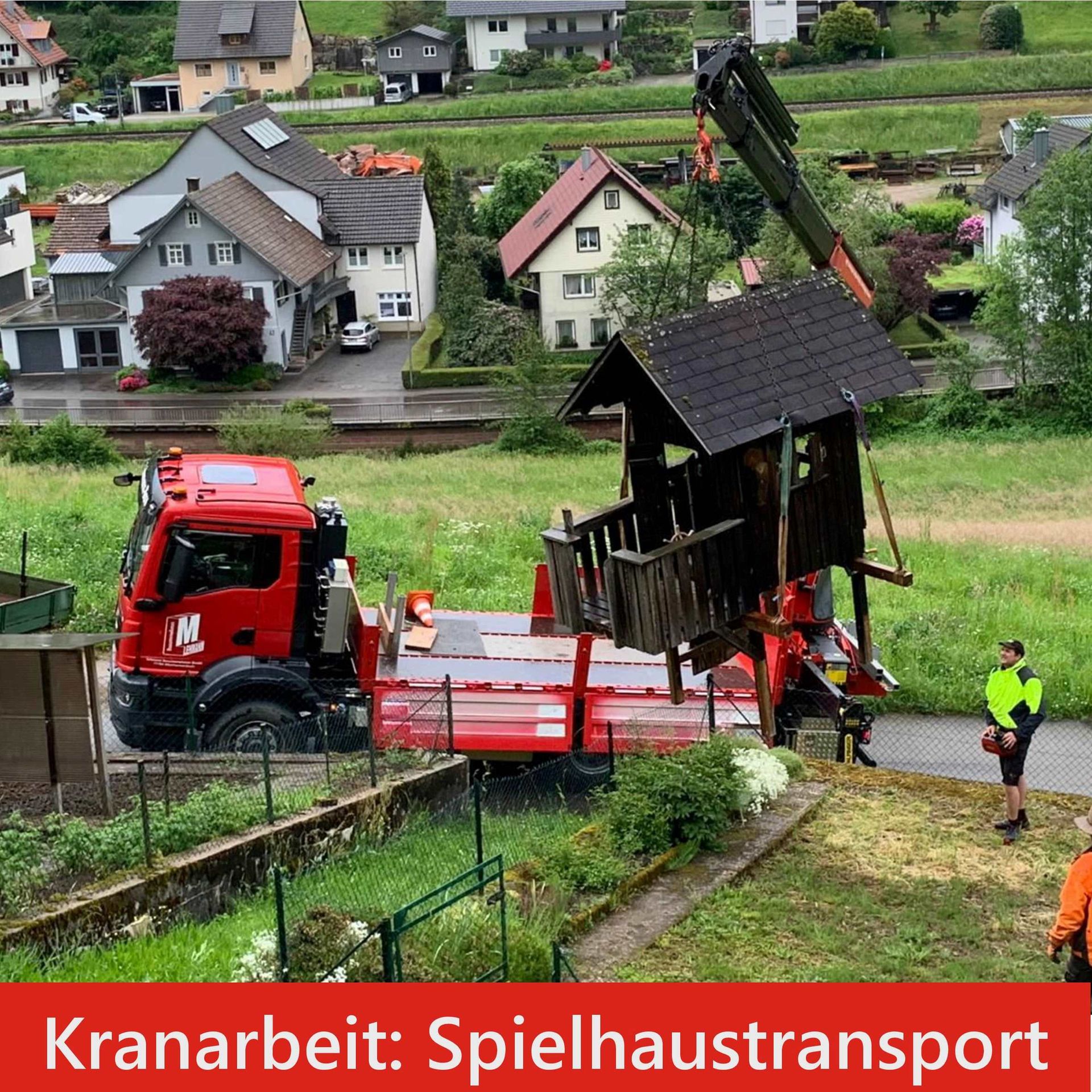 Spielhaus Transport Spielhaus Transport