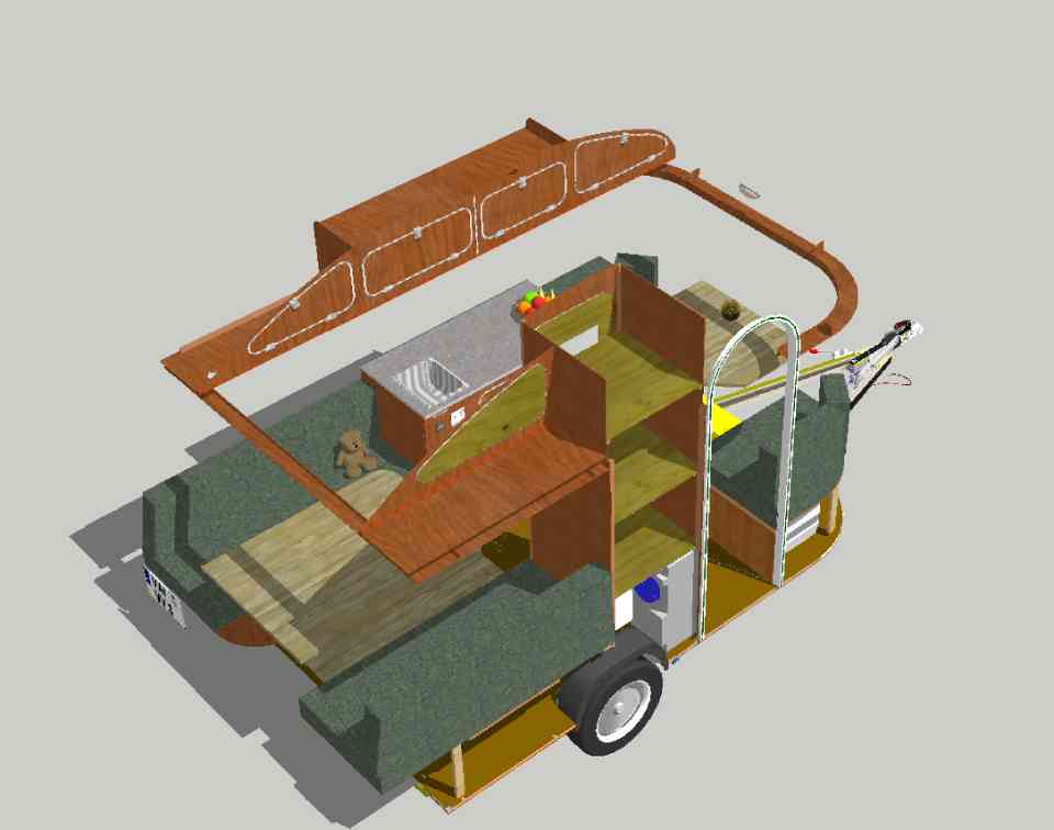 Wohnwagen Prototyp Animation