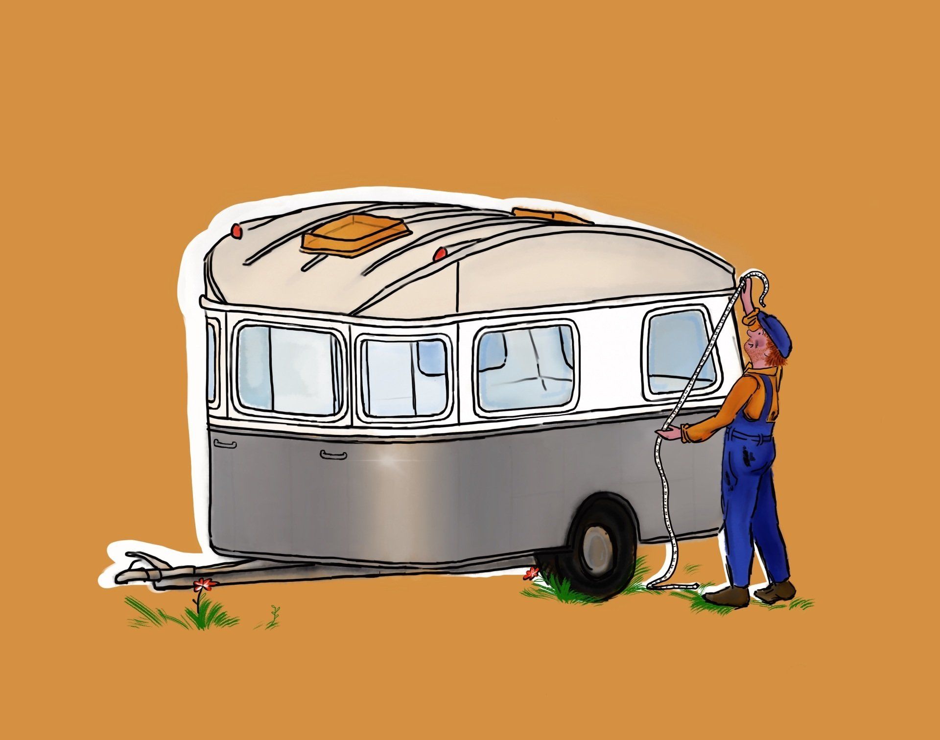 Wohnwagen Natur