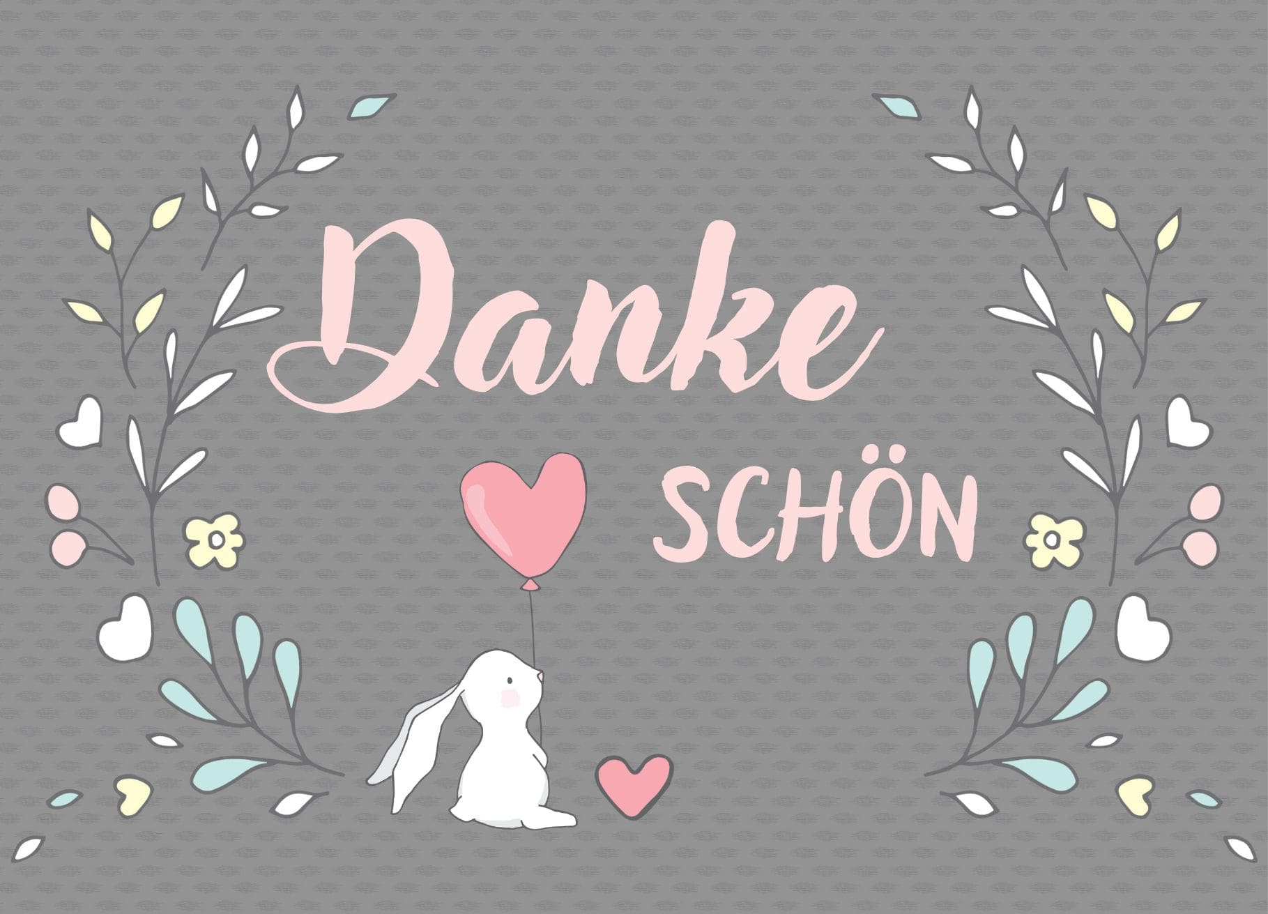 Produktfoto Postkarte Dankeschön