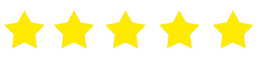 Abbildung von 5 Bewertungssternen