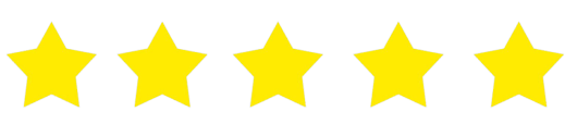 Abbildung von 5 Bewertungssternen