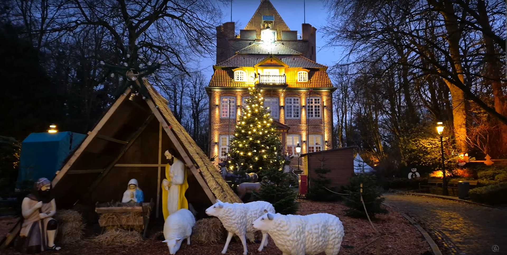 Bild zum YouTube Video Weihnachtsmarkt am Schloss