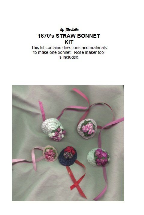 1870's Straw Bonnet Kit