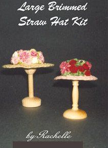 Large Brimmed Straw Hat Kit