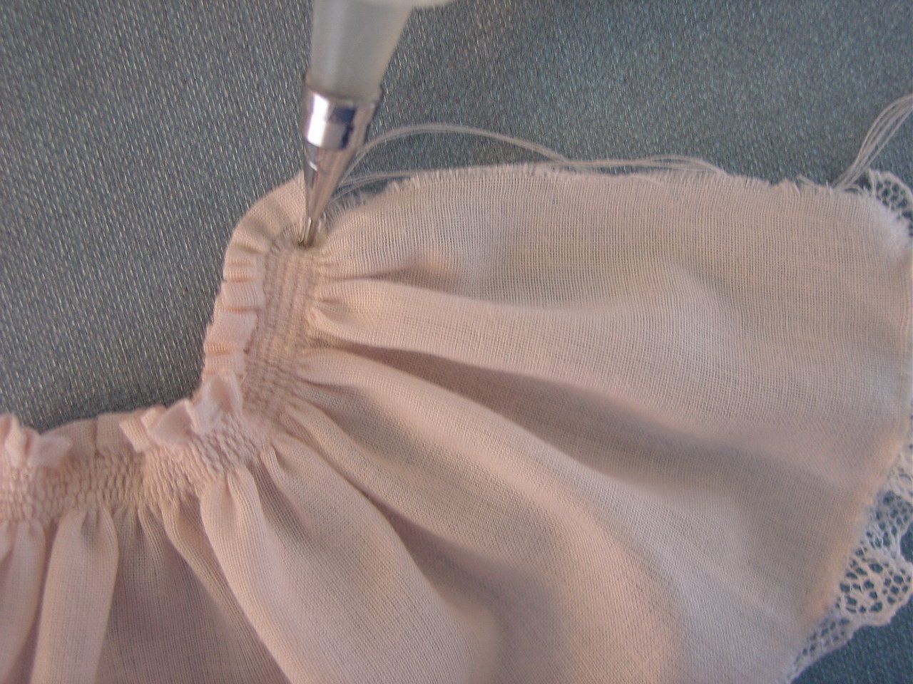 Seal threads with a drop of glue