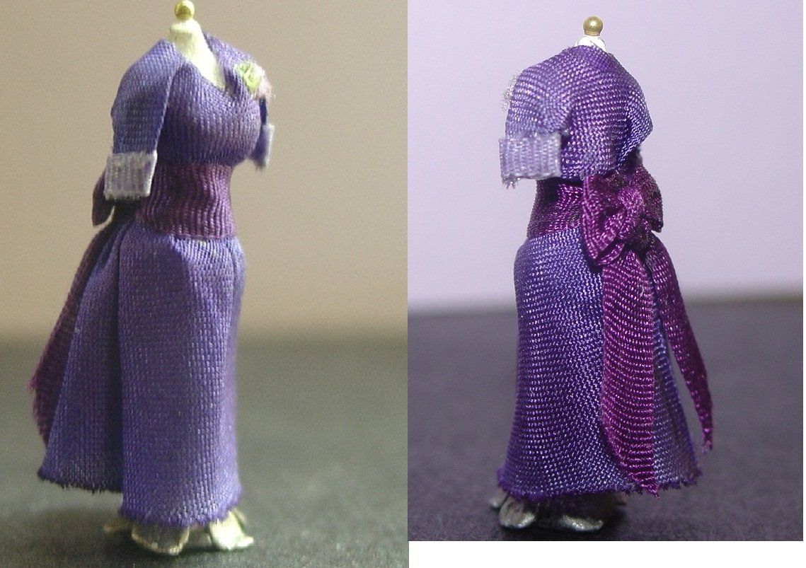 Mannequin in Lavender and Purple