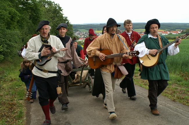 Besiedlungszug des Adventon zusammen mit der Campagna Cultura Osterburken