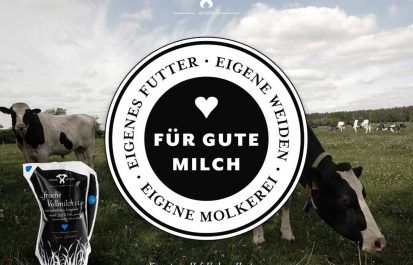 Logo für gute Milch