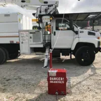 Dielectric testing of Bucket boom truck