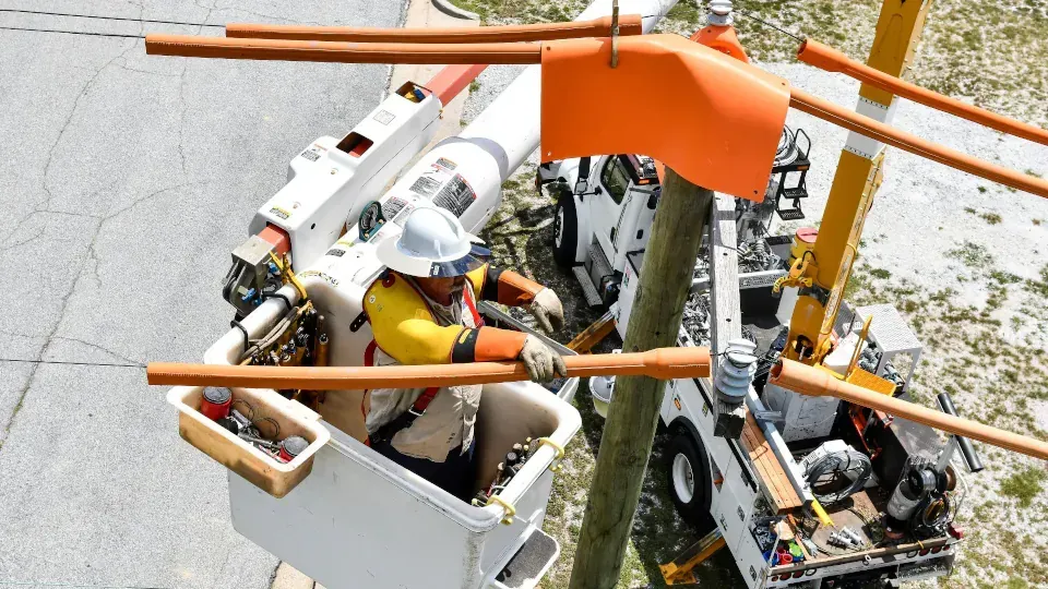 Full-Body Harness with Energy-Absorbing Lanyard