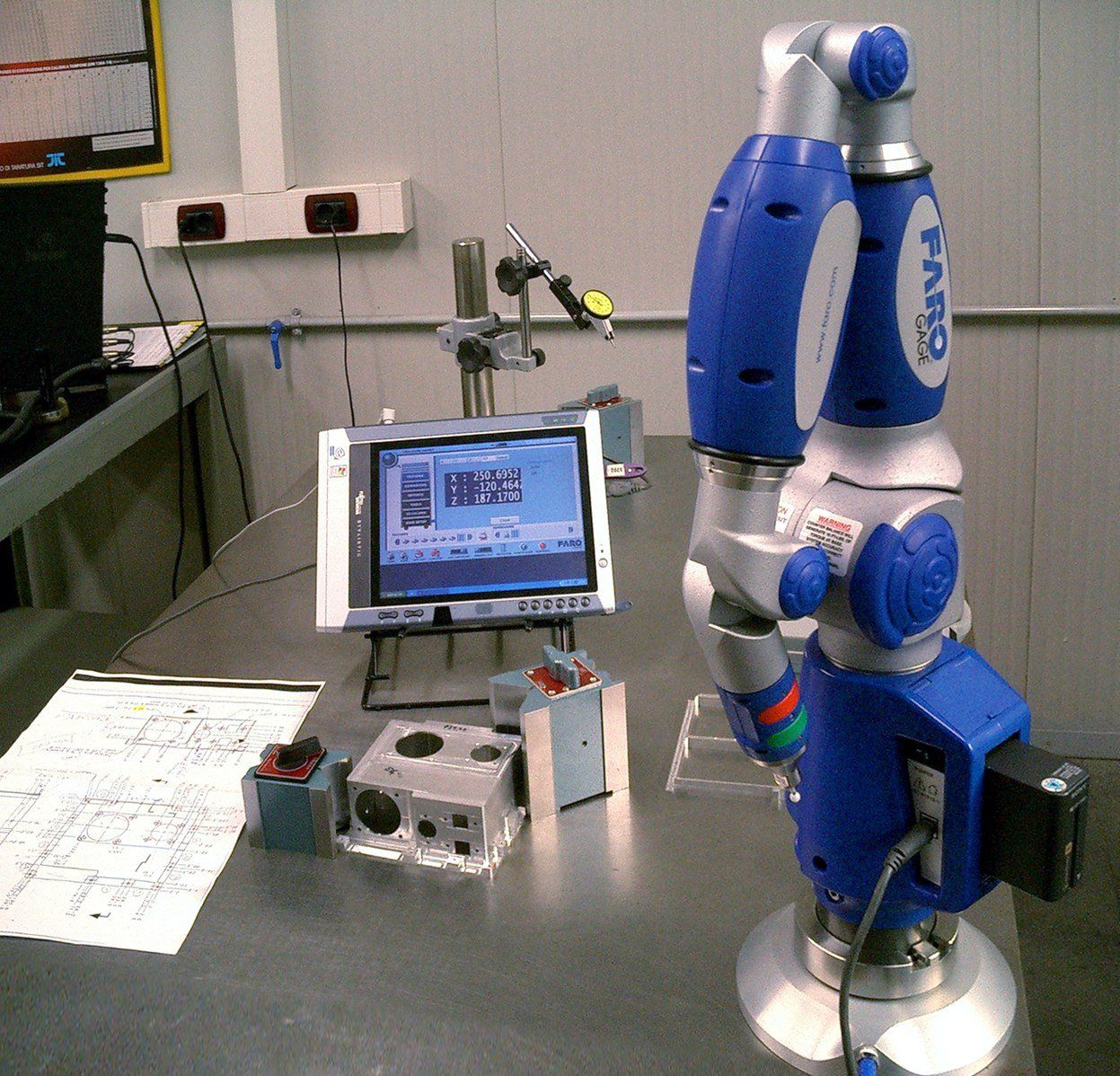 Faro Gage Messarm - mit Klick auf das Bild zur Faro Website !