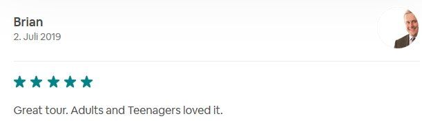 SDS STADTFÜHRUNGEN Sascha Seubert Kundenstimme Bewertung review