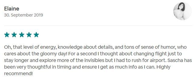 Review SDS STADTFÜHRUNGEN Sascha Seubert City tours Cologne Bonn Aachen Würzburg - tons of sense of humor