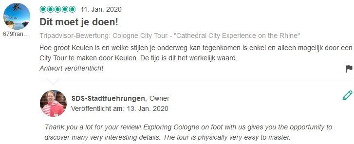 Kundenreferenz SDS Stadtführungen