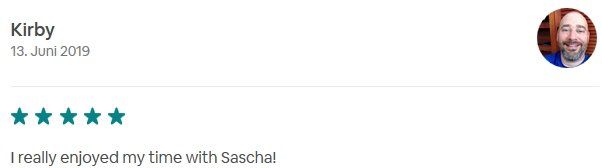 SDS STADTFÜHRUNGEN Sascha Seubert Kundenstimme Bewertung review