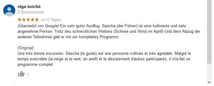 Review SDS STADTFÜHRUNGEN Sascha Seubert City tours Cologne Bonn Aachen Würzburg - excellent tour