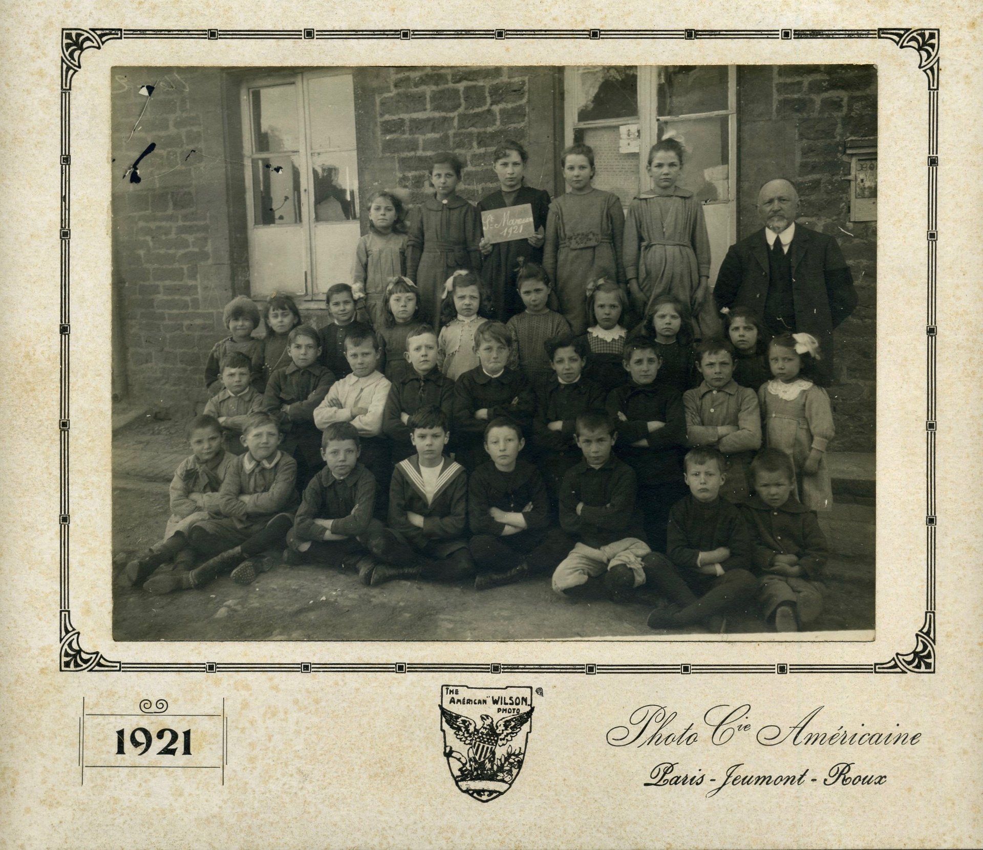Photo de classe 1921