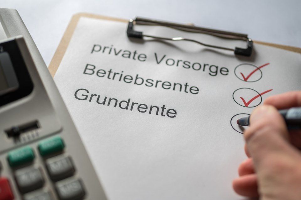 Rentenübersicht