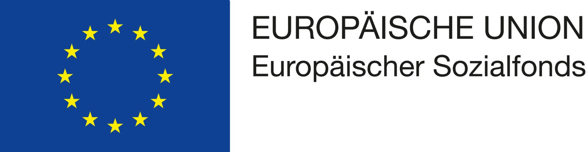Logo Europäische Union - Europäischer Sozialfonds