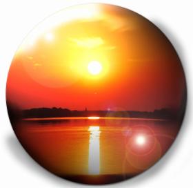 Sonnenuntergang am Altmühlsee als Einstieg für  Hypnose erleben mit Aurel Förstner