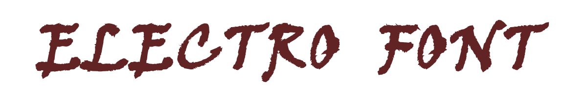 Electro Font-Logo